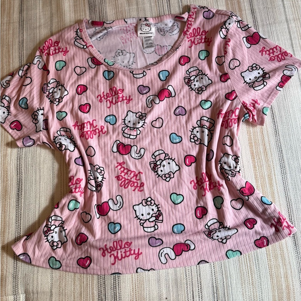 Hello Kitty Pink Sleepwear Top